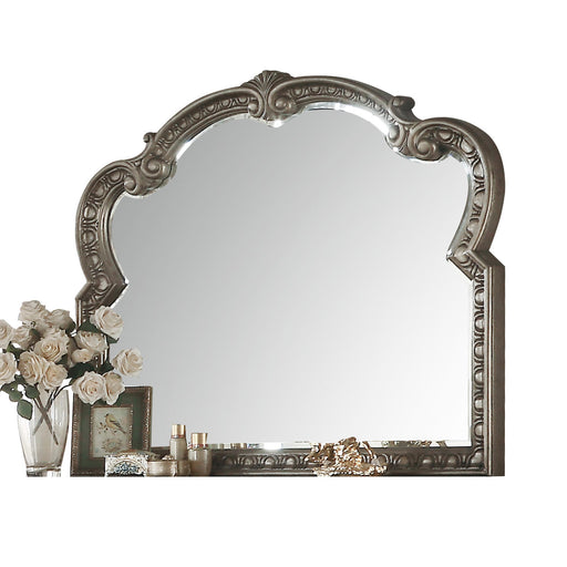 Northville Antique Silver Mirror - U&U Home Budget Furniture (Carteret, NJ)