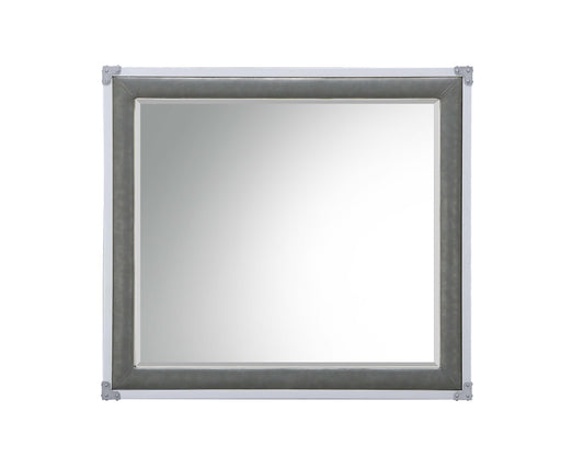 Orchest Gray Mirror - U&U Home Budget Furniture (Carteret, NJ)