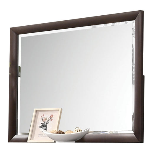 Tablita Dark Merlot Mirror - U&U Home Budget Furniture (Carteret, NJ)