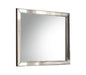 Voeville II Platinum Mirror - U&U Home Budget Furniture (Carteret, NJ)