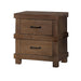 Adams Antique Oak Nightstand - U&U Home Budget Furniture (Carteret, NJ)