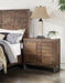 Andria Reclaimed Oak Nightstand - U&U Home Budget Furniture (Carteret, NJ)