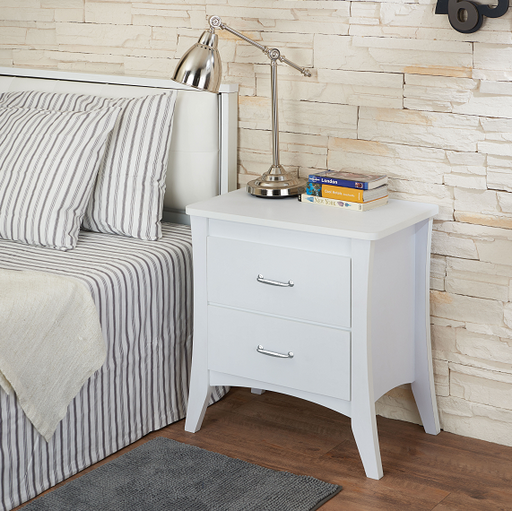 Babb White Accent Table - U&U Home Budget Furniture (Carteret, NJ)