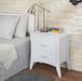 Babb White Accent Table - U&U Home Budget Furniture (Carteret, NJ)