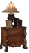 Dresden Cherry Oak Nightstand - U&U Home Budget Furniture (Carteret, NJ)