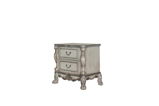 Dresden Vintage Bone White Nightstand - U&U Home Budget Furniture (Carteret, NJ)