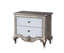 Esteban Antique Champagne Nightstand (2 Drw) - U&U Home Budget Furniture (Carteret, NJ)
