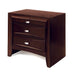 Ireland Espresso Nightstand - U&U Home Budget Furniture (Carteret, NJ)