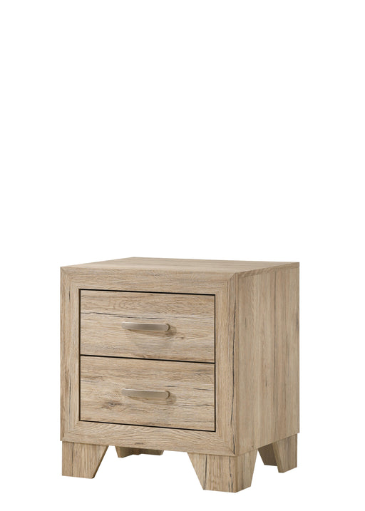 Miquell Natural Nightstand - U&U Home Budget Furniture (Carteret, NJ)
