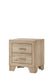 Miquell Natural Nightstand - U&U Home Budget Furniture (Carteret, NJ)