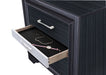 Naima Black Nightstand - U&U Home Budget Furniture (Carteret, NJ)