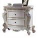 Picardy Antique Pearl Nightstand - U&U Home Budget Furniture (Carteret, NJ)