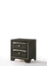 Soteris Antique Gray Nightstand - U&U Home Budget Furniture (Carteret, NJ)