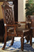 Acme Vendome Office Arm Chair in Cherry 92126 - U&U Home Budget Furniture (Carteret, NJ)
