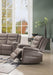 Fiacre Velvet Glider Recliner - U&U Home Budget Furniture (Carteret, NJ)