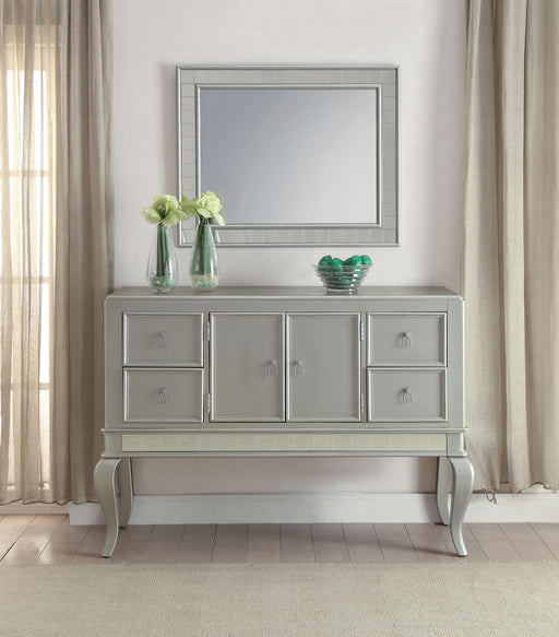 Francesca Champagne Server - U&U Home Budget Furniture (Carteret, NJ)