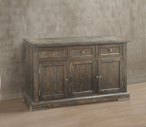Landon Salvage Brown Server - U&U Home Budget Furniture (Carteret, NJ)