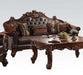 Acme Vendome Sofa in Cherry 53130 - U&U Home Budget Furniture (Carteret, NJ)