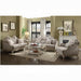 Chelmsford Beige Fabric & Antique Taupe Sofa w/5 Pillows - U&U Home Budget Furniture (Carteret, NJ)