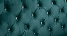 Iberis Green Velvet Sofa - U&U Home Budget Furniture (Carteret, NJ)