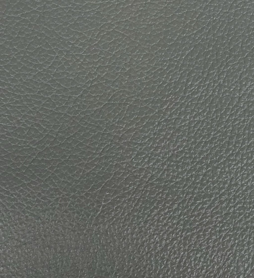 Radwan Pesto Green Leather Sofa - U&U Home Budget Furniture (Carteret, NJ)
