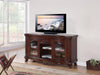 Remington Brown Cherry TV Stand - U&U Home Budget Furniture (Carteret, NJ)