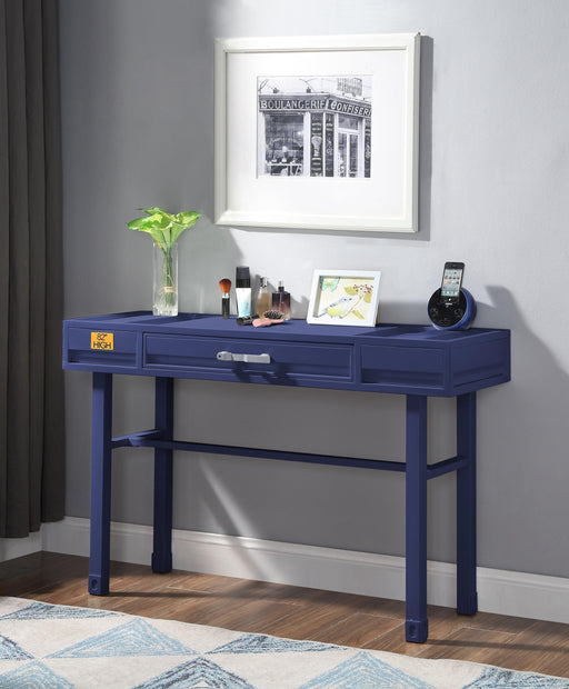 Cargo Blue Vanity Desk - U&U Home Budget Furniture (Carteret, NJ)