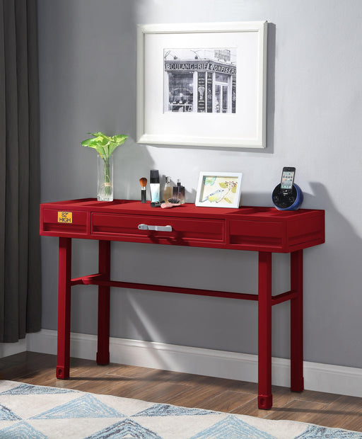 Cargo Red Vanity Desk - U&U Home Budget Furniture (Carteret, NJ)
