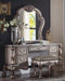 Dresden Vintage Bone White Vanity Desk - U&U Home Budget Furniture (Carteret, NJ)