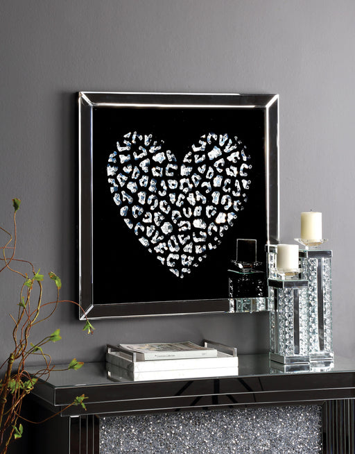 Talisha Mirrored Wall Art - U&U Home Budget Furniture (Carteret, NJ)