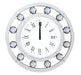 Boffa Mirrored Wall Clock - U&U Home Budget Furniture (Carteret, NJ)
