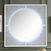 Nowles Mirrored & Faux Stones Wall Decor (LED) - U&U Home Budget Furniture (Carteret, NJ)