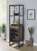 Narik Weathered Oak Wine Rack - U&U Home Budget Furniture (Carteret, NJ)