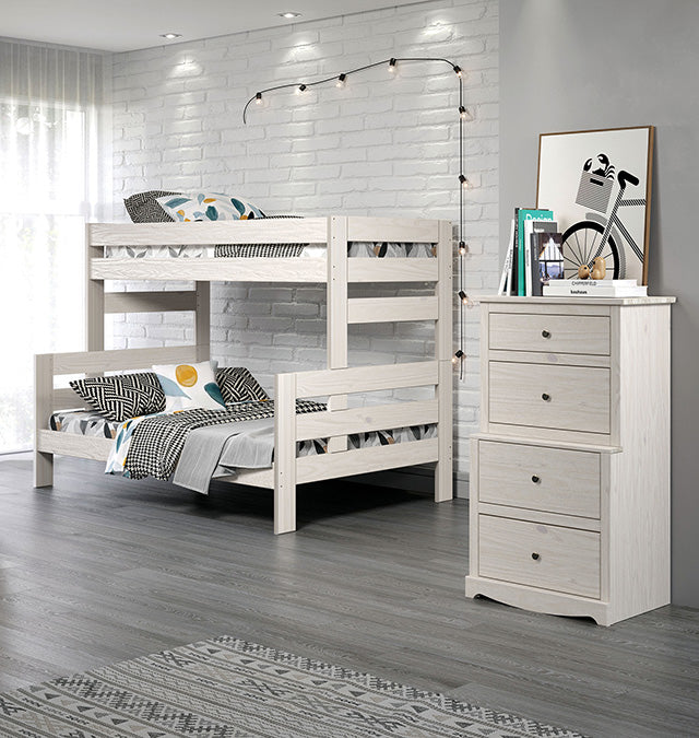 Damaris Twin/ Full Bunkbed - U&U Home Budget Furniture (Carteret, NJ)