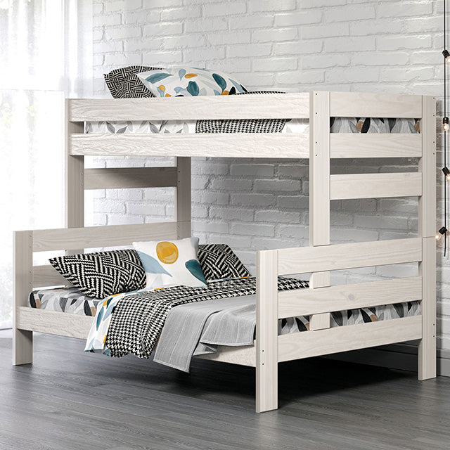 Damaris Twin/ Full Bunkbed - U&U Home Budget Furniture (Carteret, NJ)