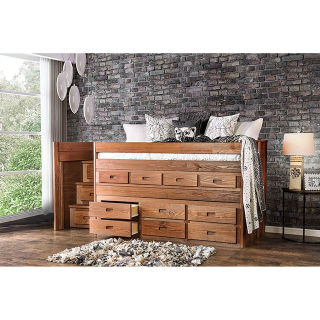 Cleo Twin Captain Bed - U&U Home Budget Furniture (Carteret, NJ)