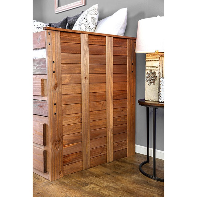 Cleo Twin Captain Bed - U&U Home Budget Furniture (Carteret, NJ)