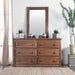 Lea Mahogany Mirror - U&U Home Budget Furniture (Carteret, NJ)