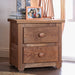 Lea Mahogany Night Stand - U&U Home Budget Furniture (Carteret, NJ)