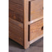 Lea Mahogany Night Stand - U&U Home Budget Furniture (Carteret, NJ)