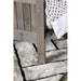 Rockwall Bed Grey & White - U&U Home Budget Furniture (Carteret, NJ)