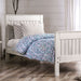 Rockwall Bed Grey & White - U&U Home Budget Furniture (Carteret, NJ)