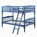 Homestead Twin-Twin Bunk Bed - U&U Home Budget Furniture (Carteret, NJ)