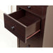 Launces Espresso Storage Chest - U&U Home Budget Furniture (Carteret, NJ)