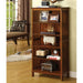 Valencia I Antique Oak Media Shelf - U&U Home Budget Furniture (Carteret, NJ)
