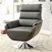 Kulm Accent Chair Gray - U&U Home Budget Furniture (Carteret, NJ)