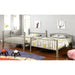 Lovia Metallic Gold Full/Full Bunk Bed - U&U Home Budget Furniture (Carteret, NJ)