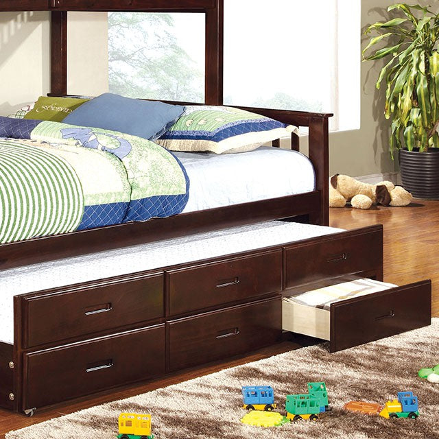 University Twin Trundle w/ 3 Drawers - U&U Home Budget Furniture (Carteret, NJ)