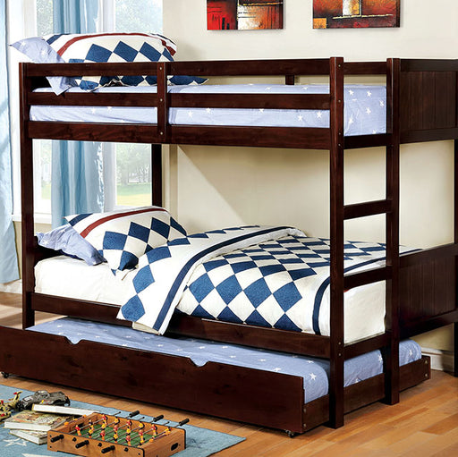 Annette Twin/Twin Bunk Bed - U&U Home Budget Furniture (Carteret, NJ)