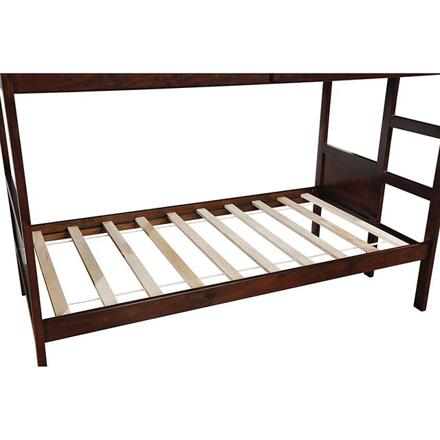 Annette Twin/Twin Bunk Bed - U&U Home Budget Furniture (Carteret, NJ)